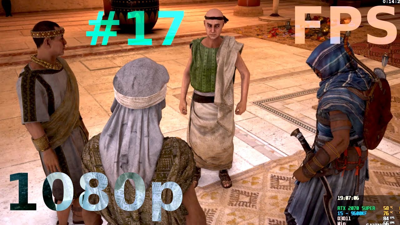 Assassin’s Creed Origins - Rescue The Drummer - Gameplay in 1080p with Cutscenes E17
