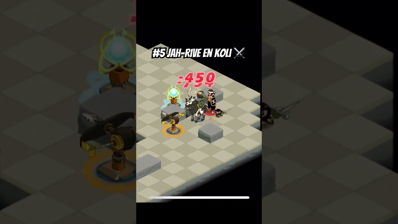 #5 Jah-Rive en Koli ! ⚔️ Sacrieur Terre vs Steamer 🐙 #dofustouch #sacrieur #pvp #koliz&eacute;um #mmorpg