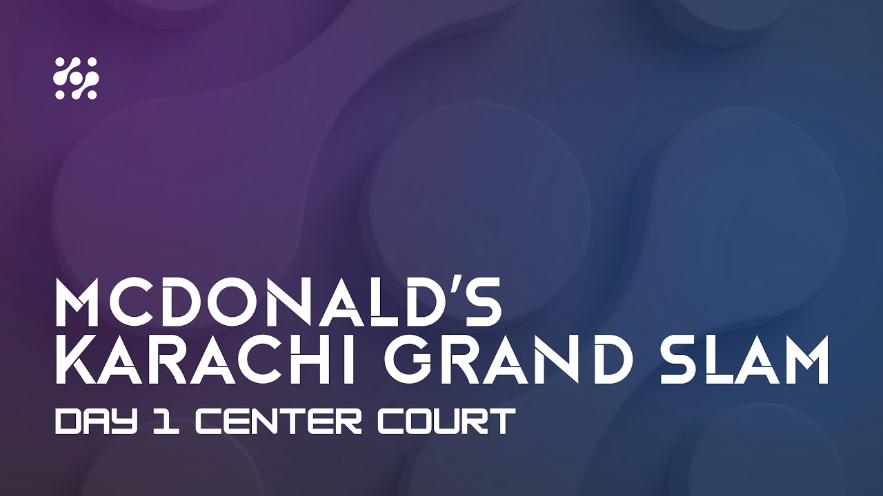 Centra Court - Day 1 - APPT GRAND SLAM – KARACHI 2025 @ Legends Arena