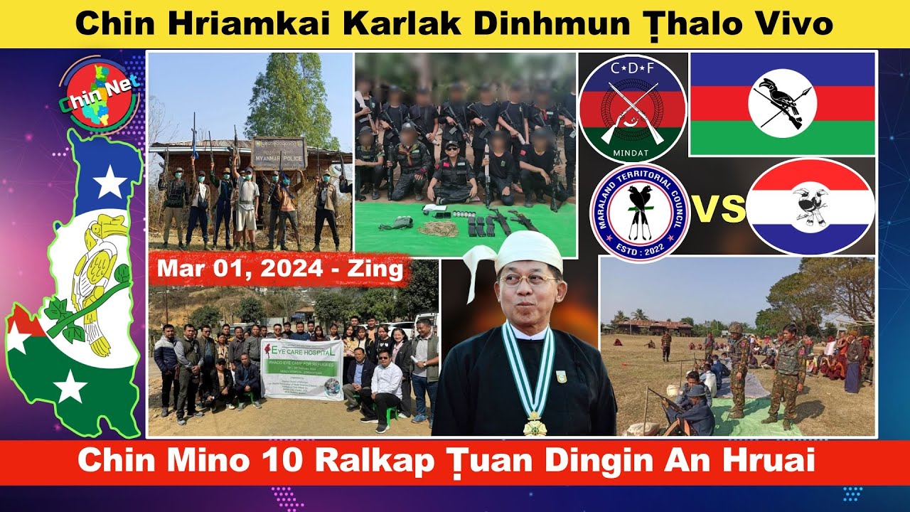 Mar 01 Zing: Ralkap Ṭuan Dingin Chin Mino 10 An Kai. Chin Hriamkai Karlak Dinhmun A Ṭha Lo Vivo