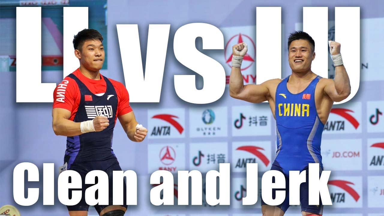 LU Xiaojun vs LI Dayin (Clean and Jerk competition) | 2020 Asian Weightlifting Championships