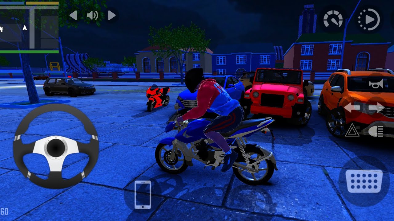 🌌 Dark Streets of India | Night Car & Bike Driving Game | Lootquest🇮🇳#indiancarandbikedriving #bike 