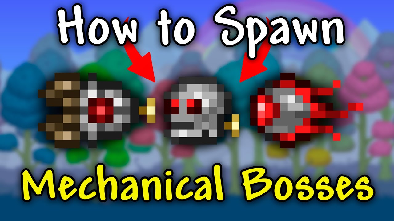 How to Summon All 3 Mechanical Bosses in Terraria 1.4.5