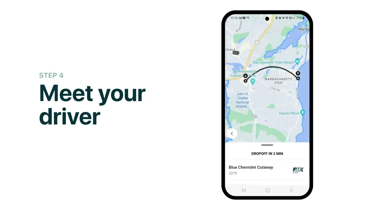 How to Setup & Use RIPTA's Flex On Demand App
