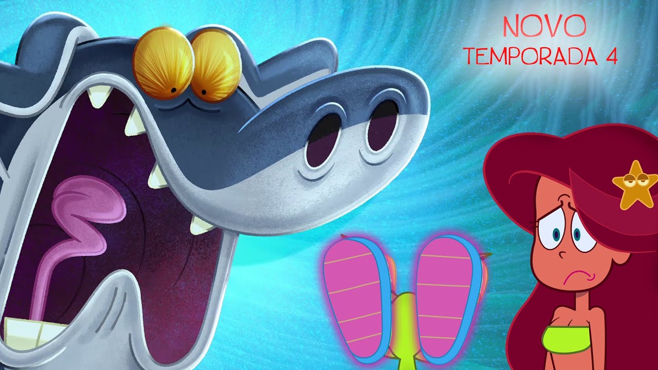TEMPORADA 4 💥 ZIG e SHARKO 🌴 Sandálias mágicas (1/2) ✨ INÉDITO | Português Brasil | Cartoon for Kids