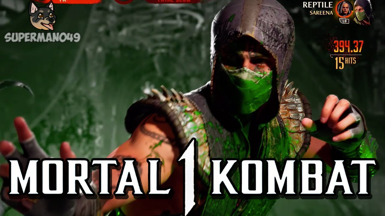 INSANE 50% DAMAGE COMBO WITH REPTILE... - Mortal Kombat 1: 