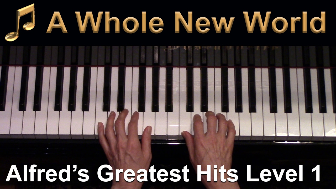 A Whole New World (Elementary Piano Solo)