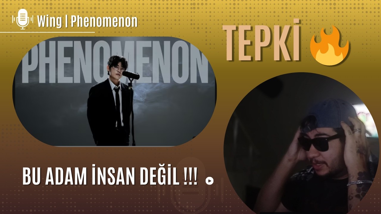 BU ADAM İNSAN OLAMAZ 😳 | Wing - Phenomenon Beatbox REACTION