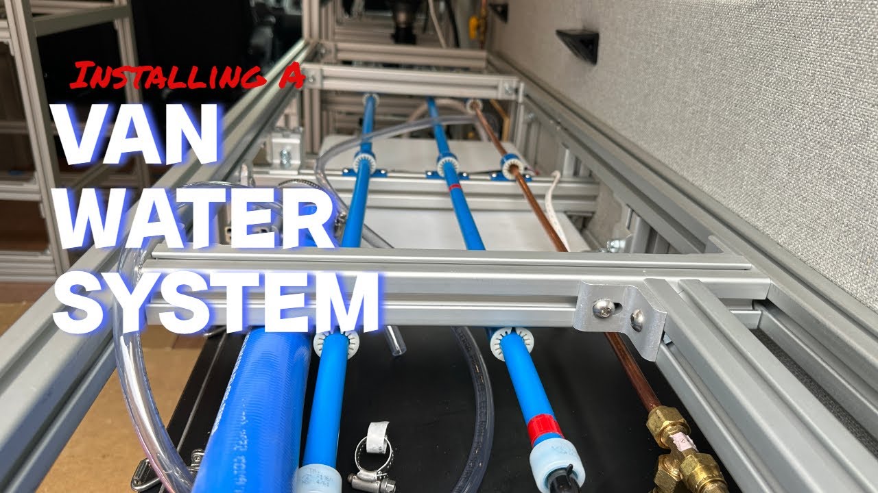 Ford Transit Van Build | Plumbing & Installation of Our Van Water System!