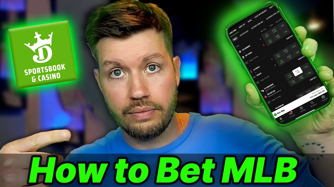 How to Bet Baseball on DraftKings Sportsbook | MLB Betting Strategy 2025