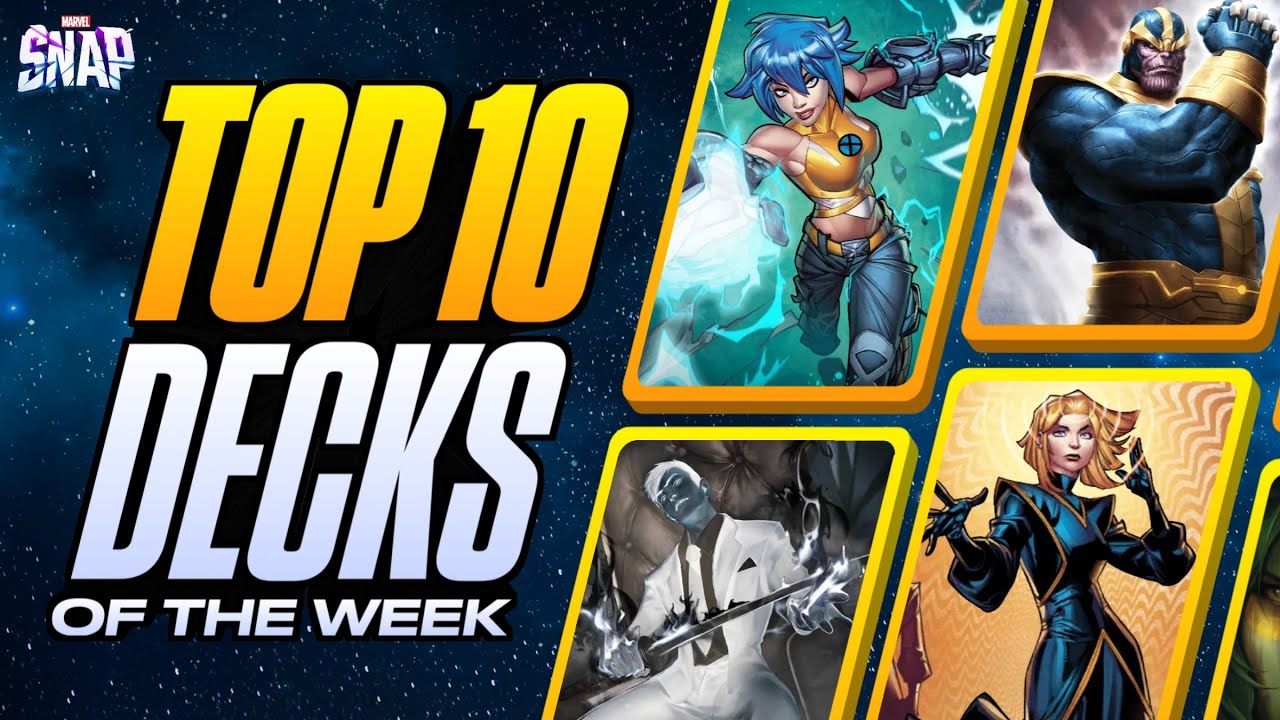 TOP 10 BEST DECKS IN MARVEL SNAP | Weekly Marvel Snap Meta Report #131