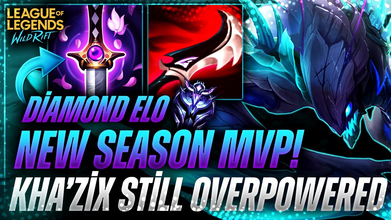 WILD RIFT: CARRY KHA'ZIX EASY MATCH SEASON 11 | CHALLENGER RUSH