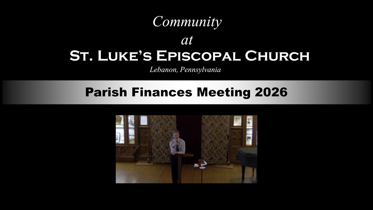 Parish Finances Meeting