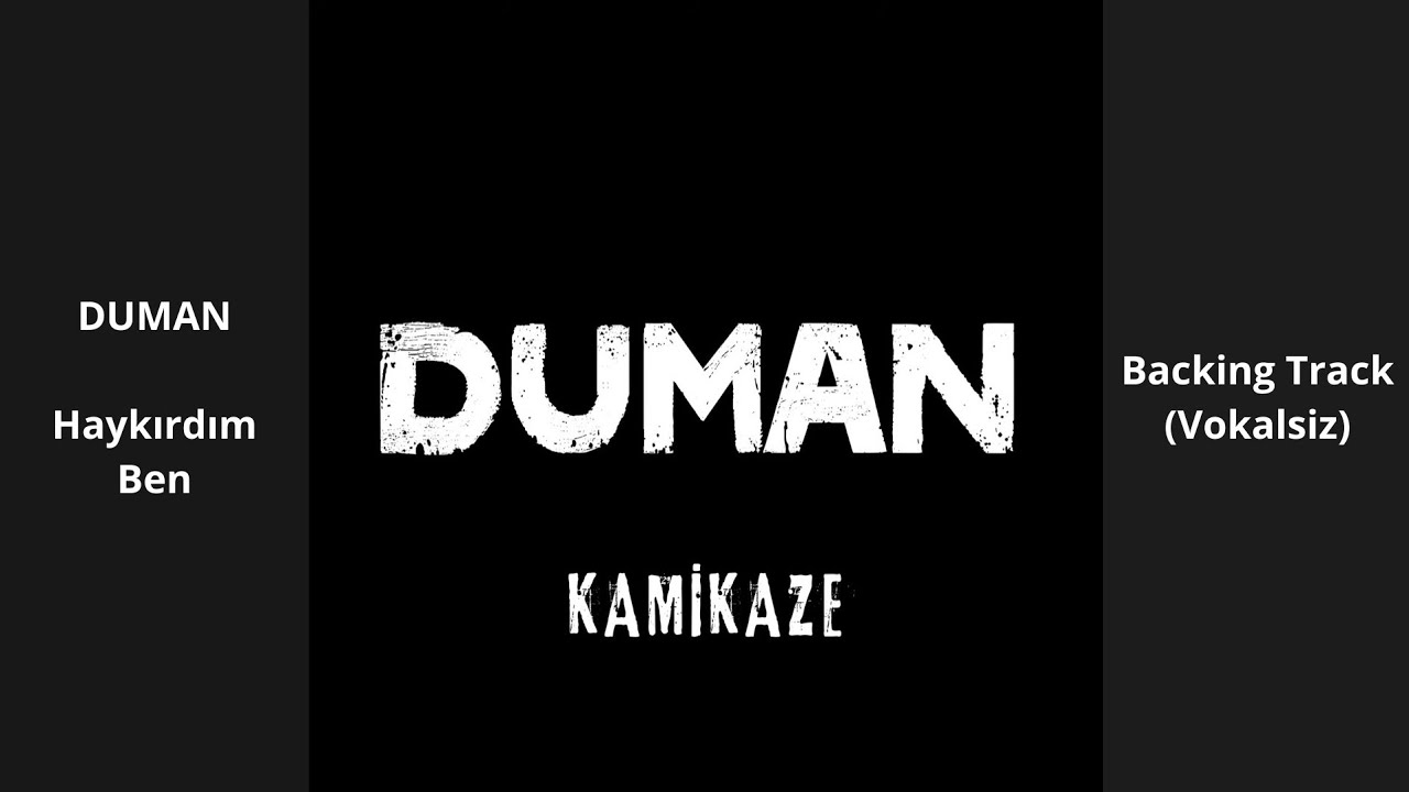 Duman - Haykırdım Ben | Backing Track (Karaoke)