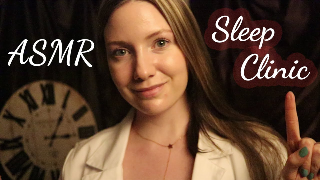 ASMR | SLEEP CLINIC | DOCTOR EXAM and Sleepy Triggers Roleplay