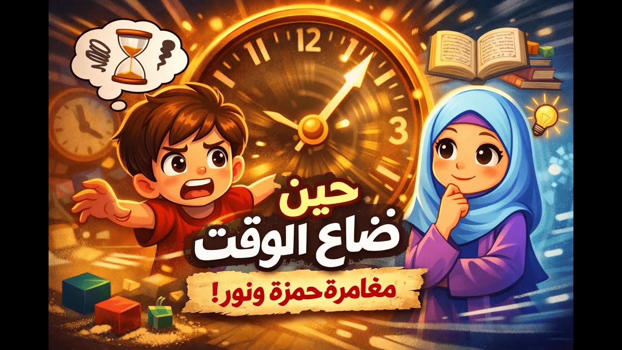 الوقت الذي ظنناه بلا قيمة | مغامرة حمزة ونور – الجزء الأول