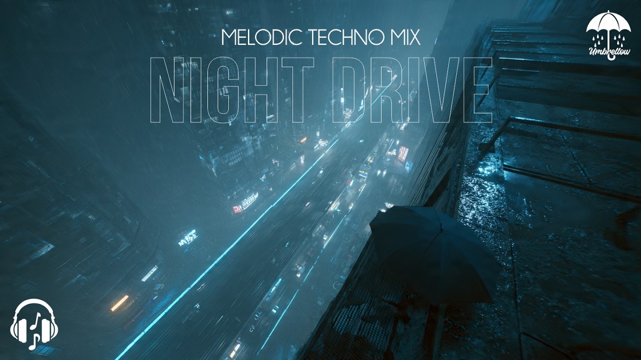 Melodic Techno Mix, Late Night Drive in Quiet City Nights, Tale Of Us, Adriatique, Colyn, Anyma