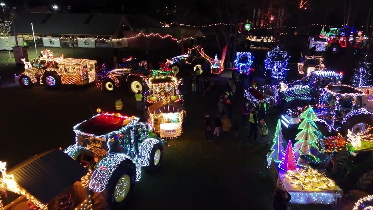 Tractor Kerstparade Werchter 23 12 2023
