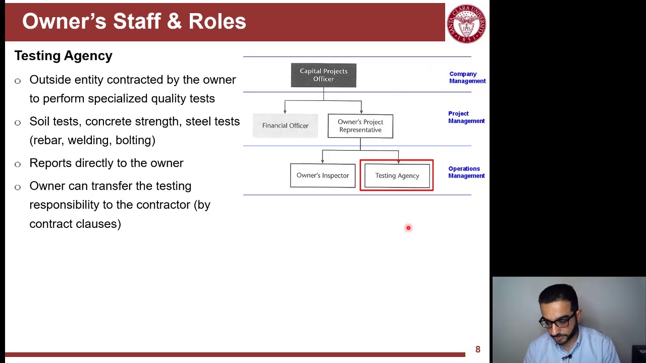 CENG184 L1 P3 - Construction Key Personnel