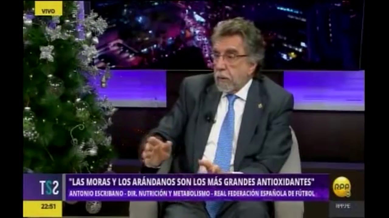 DOCTOR ANTONIO ESCRIBANO; ALIMENTACIÓN SALUDABLE (RPP Tv Perú)
