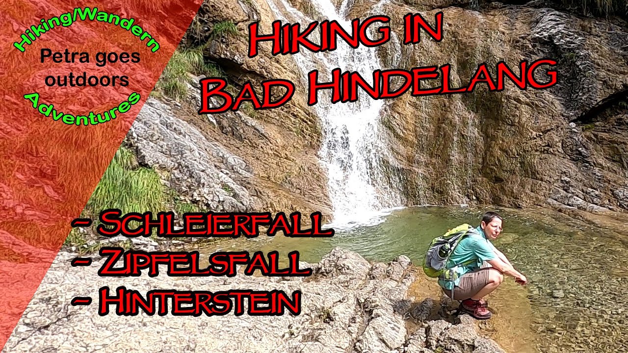 Hike to the village Hinterstein (Bad Hindelang) via the ✪ Schleierfall + ✪ Zipfelsfall (Waterfalls)