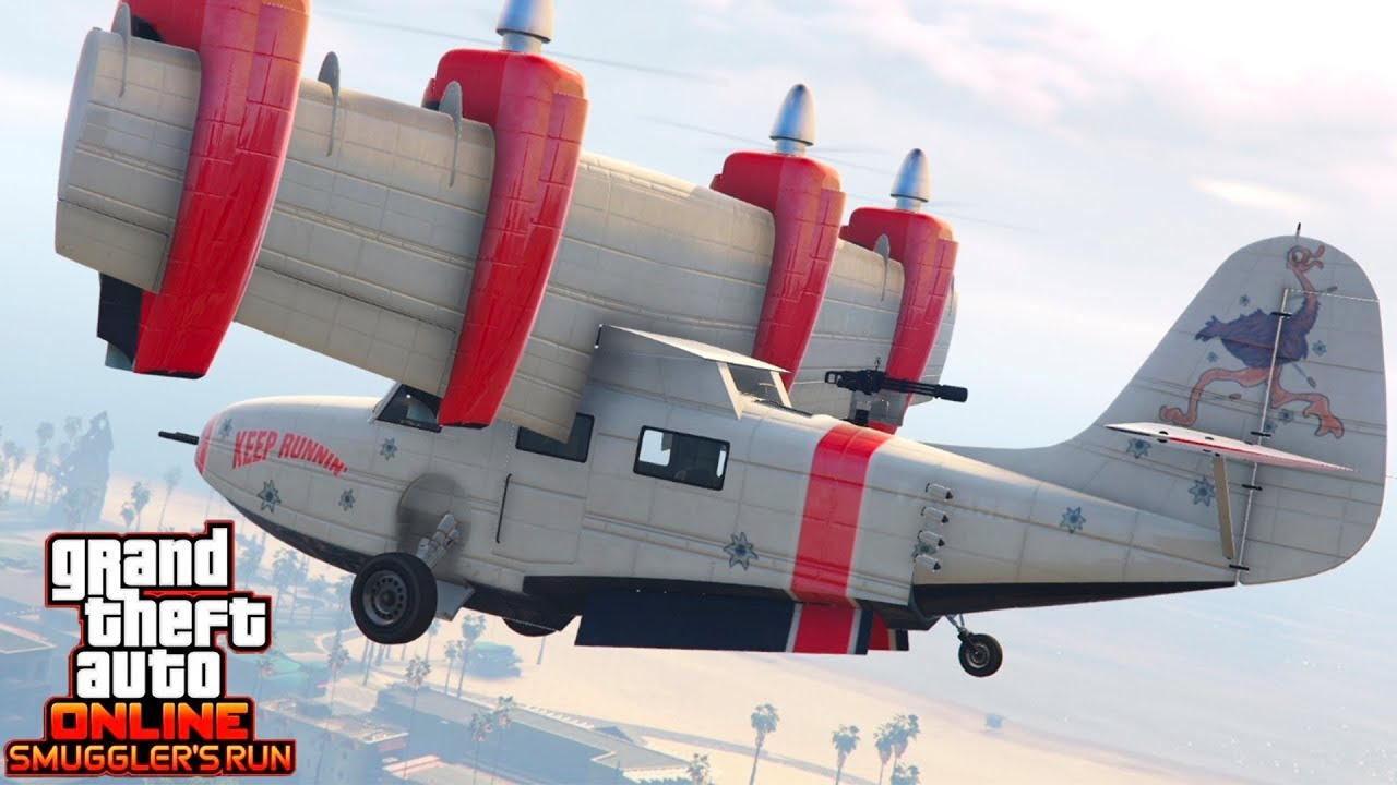 GTA 5 | TUNEANDO Y PROBANDO EL NUEVO AVION BOMBARDERO TULA - SMUGGLER'S RUN | XxStratusxX