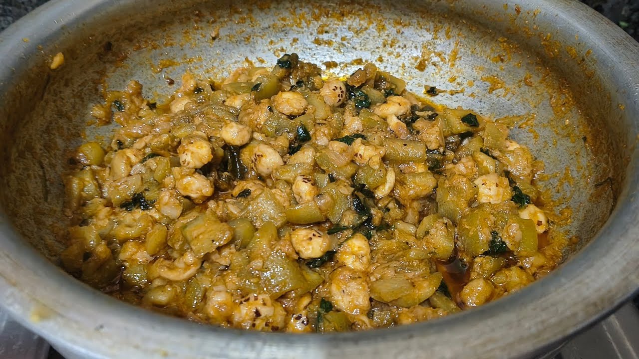 Beerakaya phool makhana curry😋 #telugulive #cookinglive #indianlive