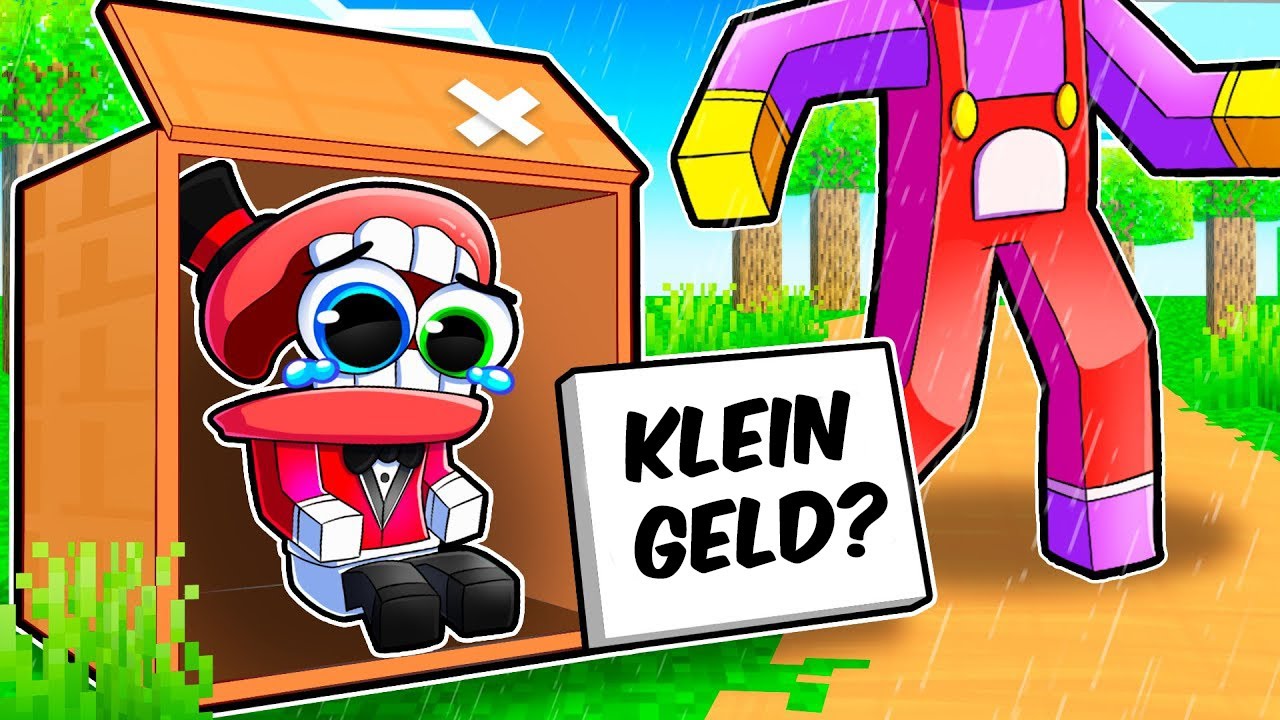 CAINE ist OBDACHLOS in Minecraft!