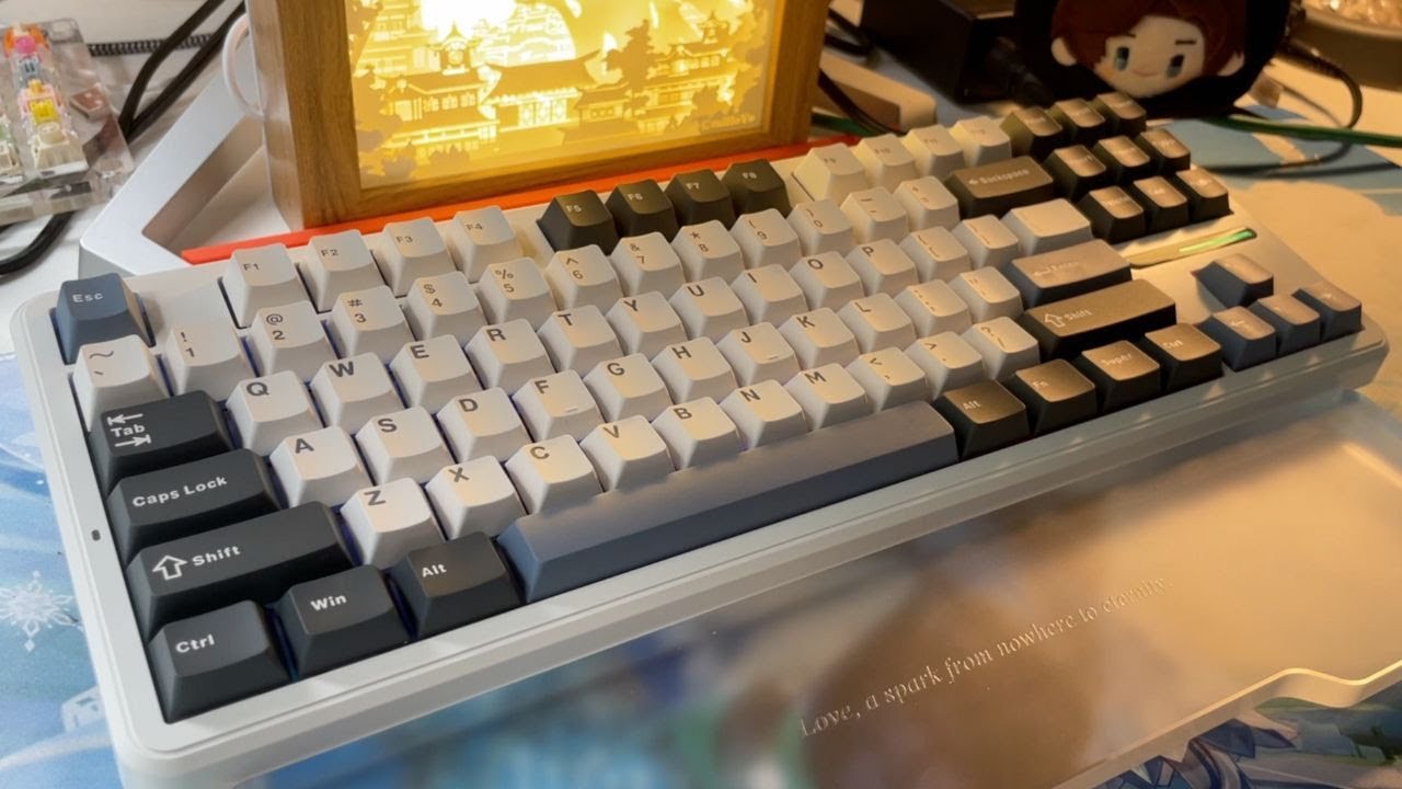 Aula F87 | Leobog Nimbus v3 | Unboxing + Typing Sound