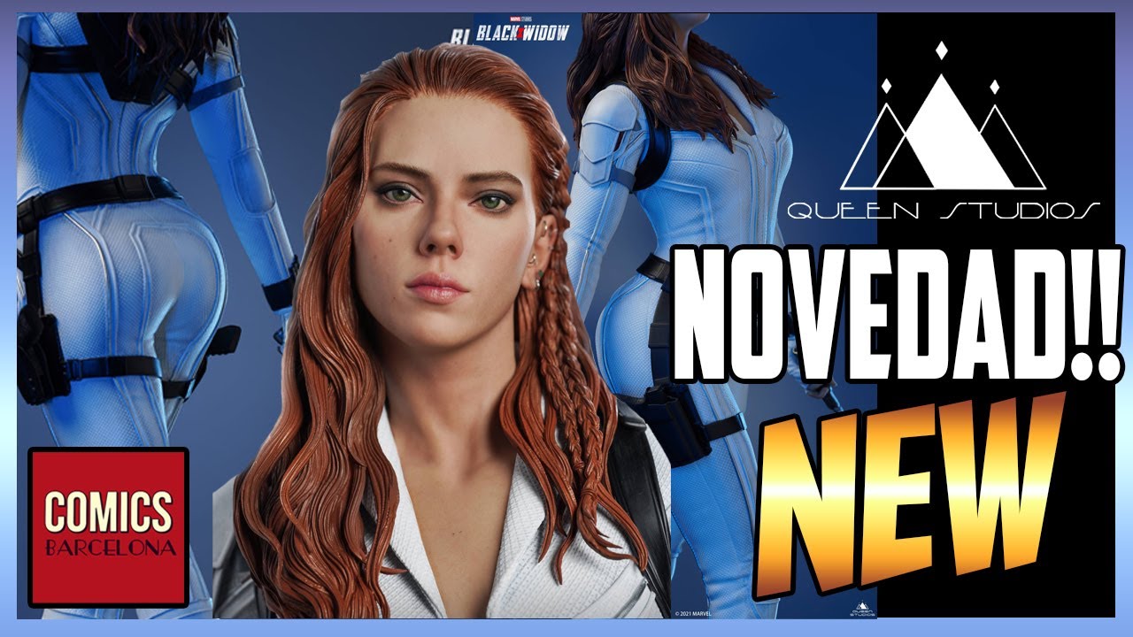 BLACK WIDOW (SNOW SUIT) 1/4 SCALE STATUE - Queen Studios