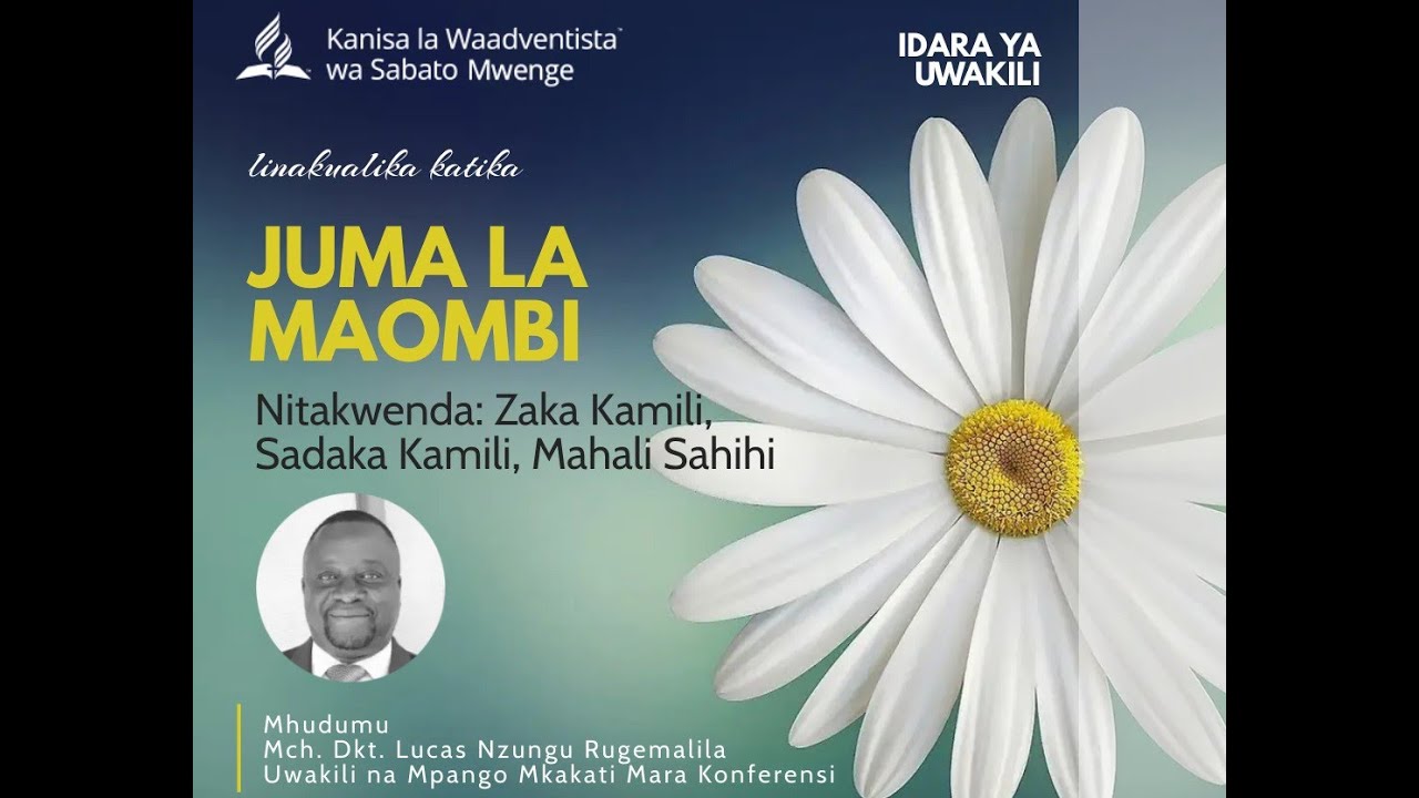 #LIVE Juma la Maombi la Uwakili ||  Mch. Dkt Lucas Nzungu