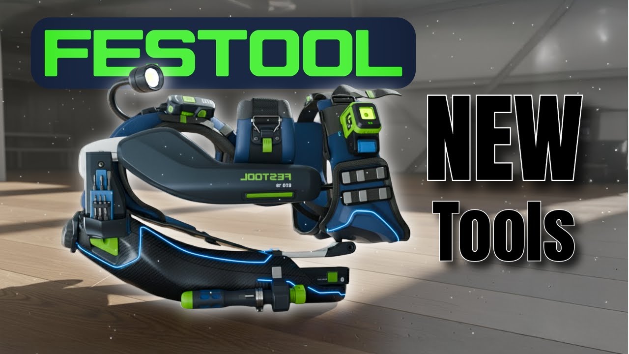 20 совершенно новых инструментов Festool, которые вас поразят!