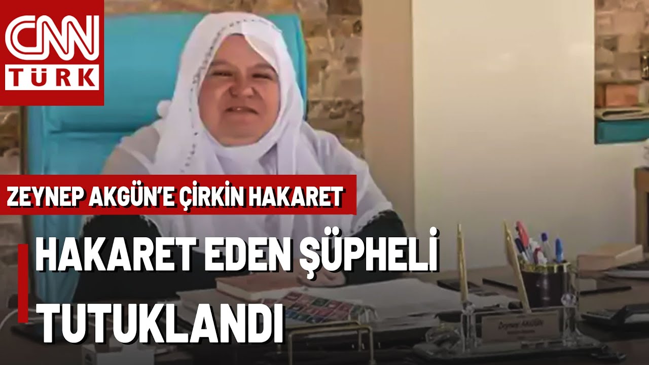 🚨Belediye Başkanı Zeynep Akg&uuml;n'e &Ccedil;irkin Hakaret: Sanal Medyada Hakaret Eden Ş&uuml;pheli Tutuklandı