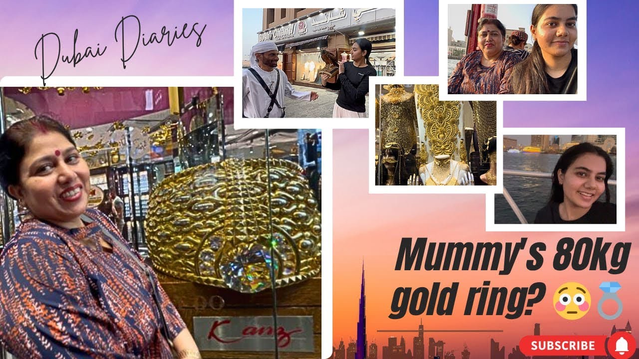 Mummy ne mangi 80kg gold ring 💍😮