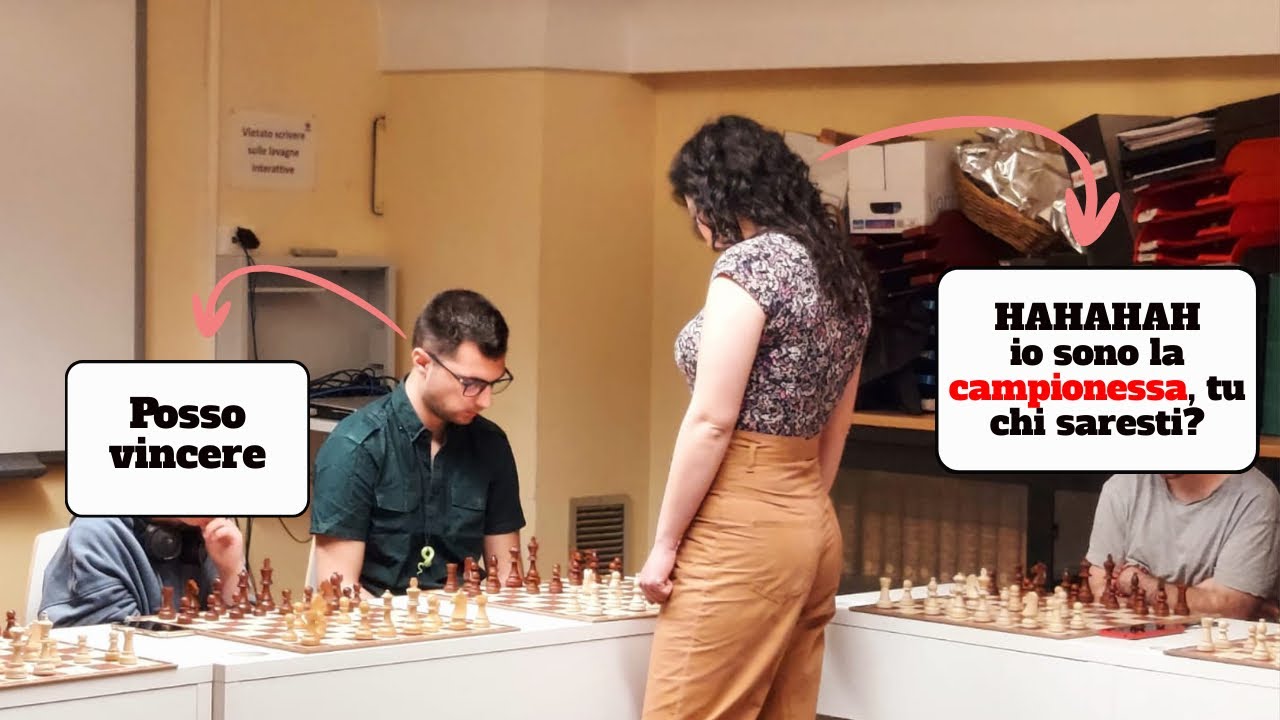 La mia partita contro la pluricampionessa italiana di scacchi Maria De Rosa!