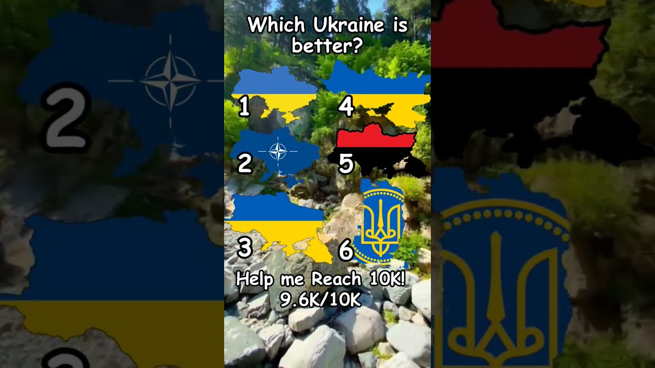 Which Ukraine is better? #countries #mapping #Ukraine #geography #flags #animation #fyp #shorts #UA