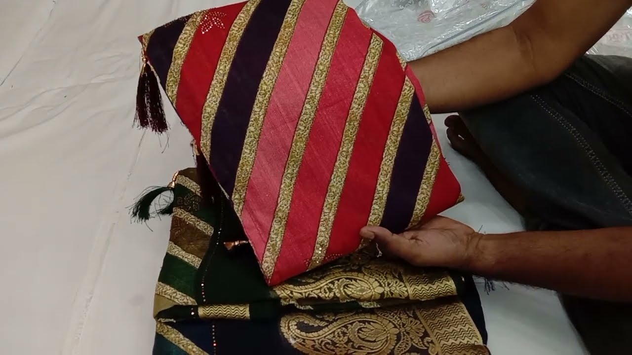 #partywear fancy vichitra materials with #sirosky #diamond and viscose border