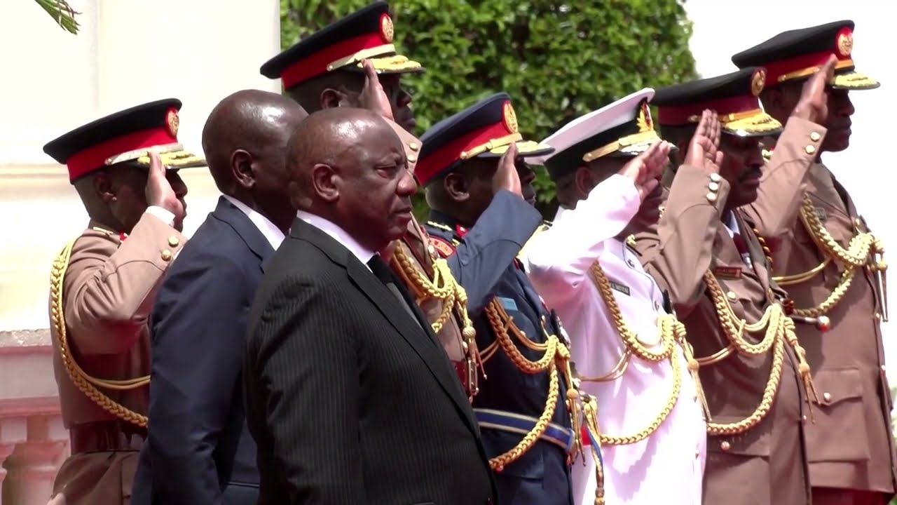 Ramaphosa visits Kenya&rsquo;s new president