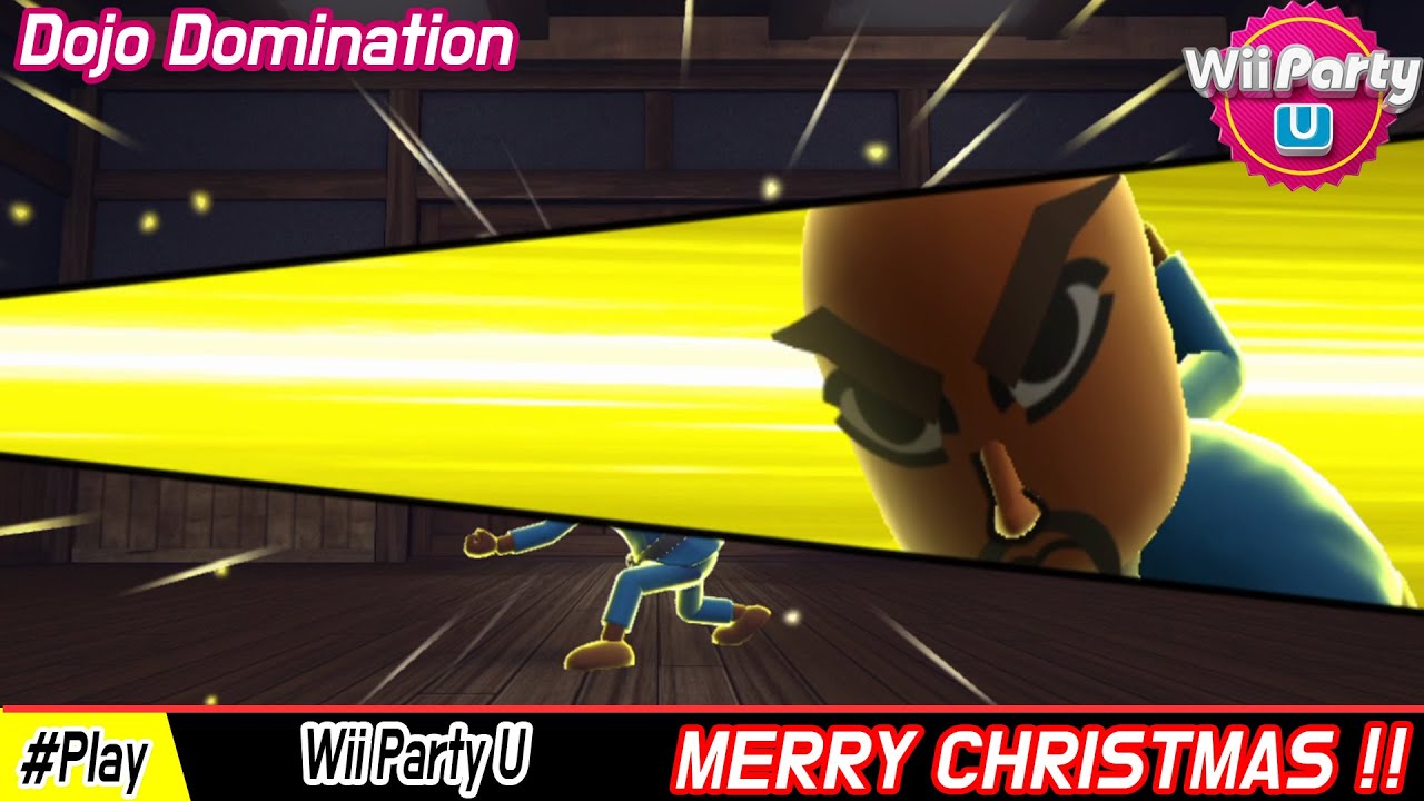 Wii Party U - Dojo Domination  ( Expert Mode ) Player Matt Bro ( Happy Christmas !! )