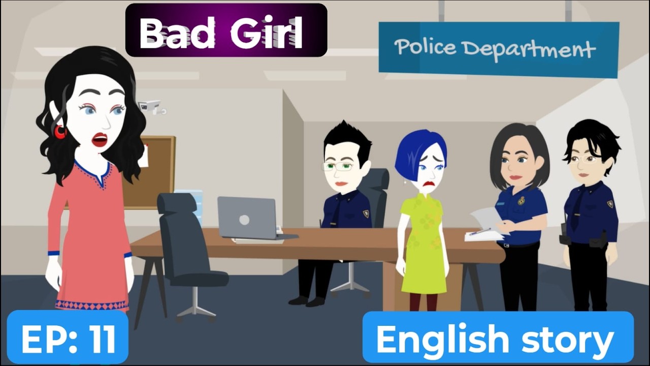 Bad Girl #11 | Animation Story | English Story | Learn English | Cartoon Video | Nabbo Toons.