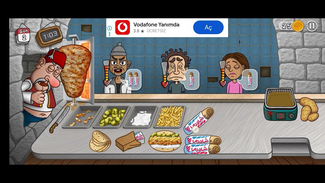 Efsane döner oyun oynadım...