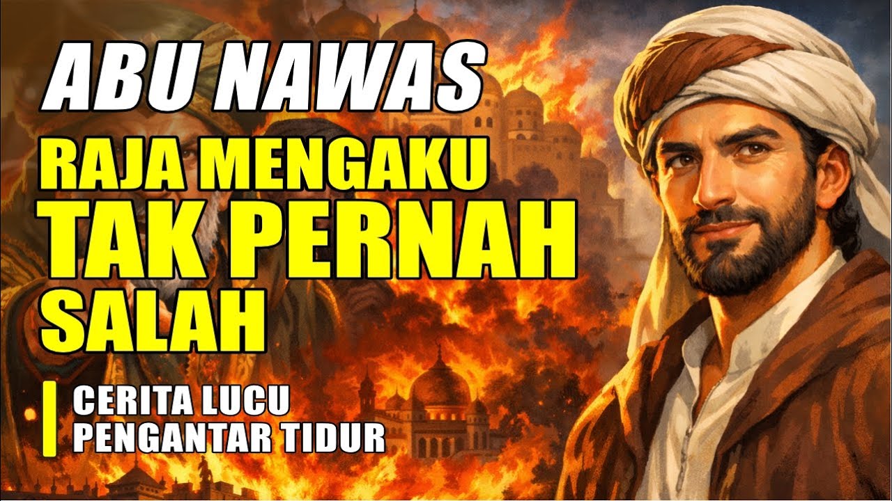 RAJA MENGAKU TAK PERNAH SALAH  TIDAK DI HADAPAN ABU 😱 || CERITA LUCU PENGANTAR TIDUR – SEJARAH ISLAM
