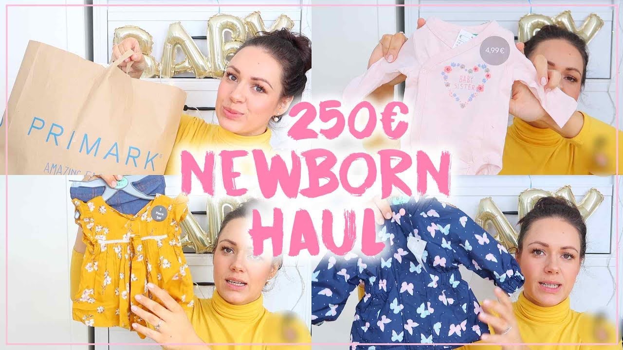 XXL Baby Newborn Haul • Die ersten Sachen für unser Mädchen💗• Maria Castielle