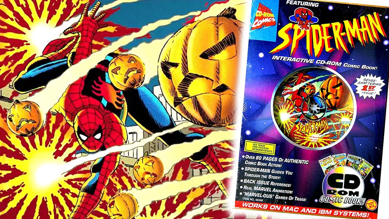 Playing the Spider-Man Interactive CD-Rom Comic Book (1995)