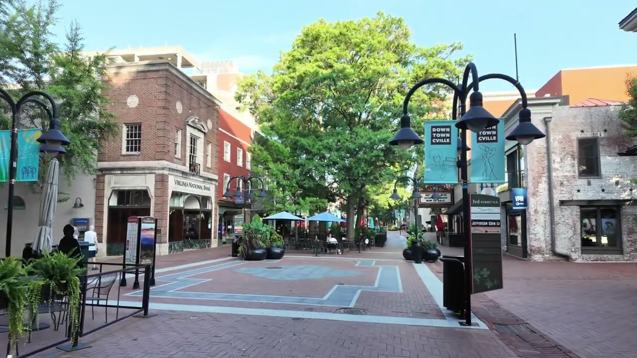 DownTown Mall, Charlottesville. Virginia.