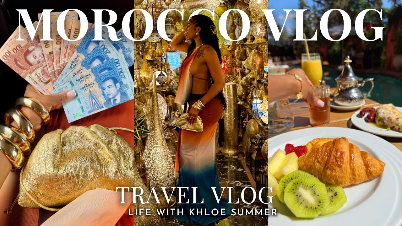 TRAVEL VLOG| Girls Trip to Marrakech, Morocco| Nobu Hotel| NightLife| Daytime Activities|City Views