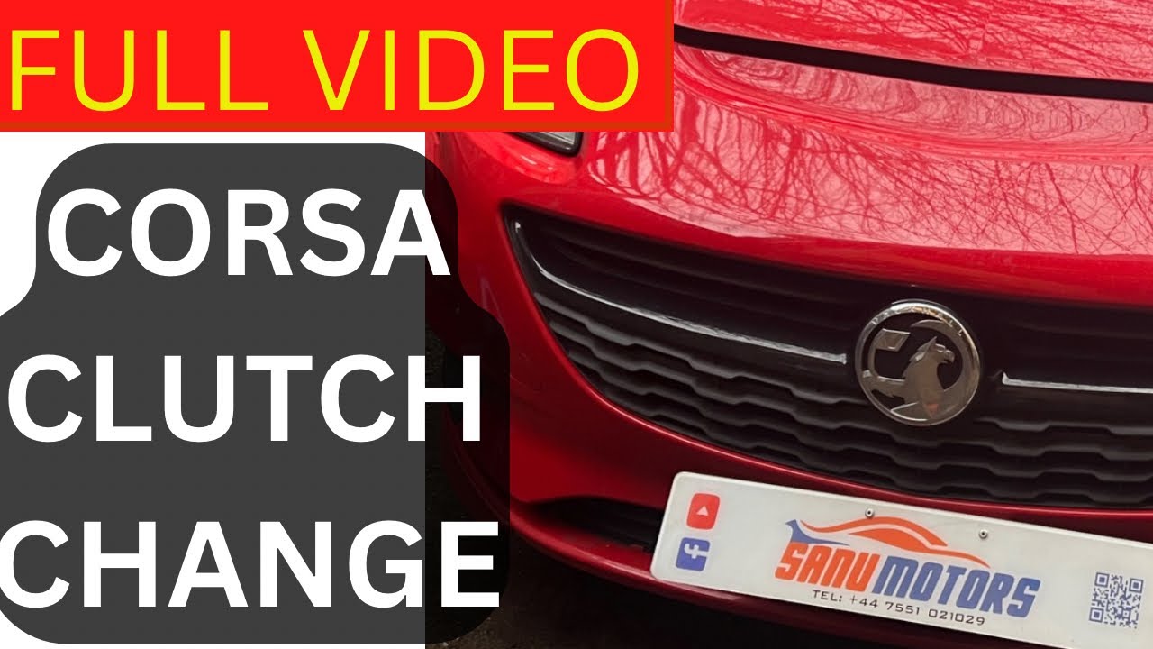 vauxhall corsa clutch replacement