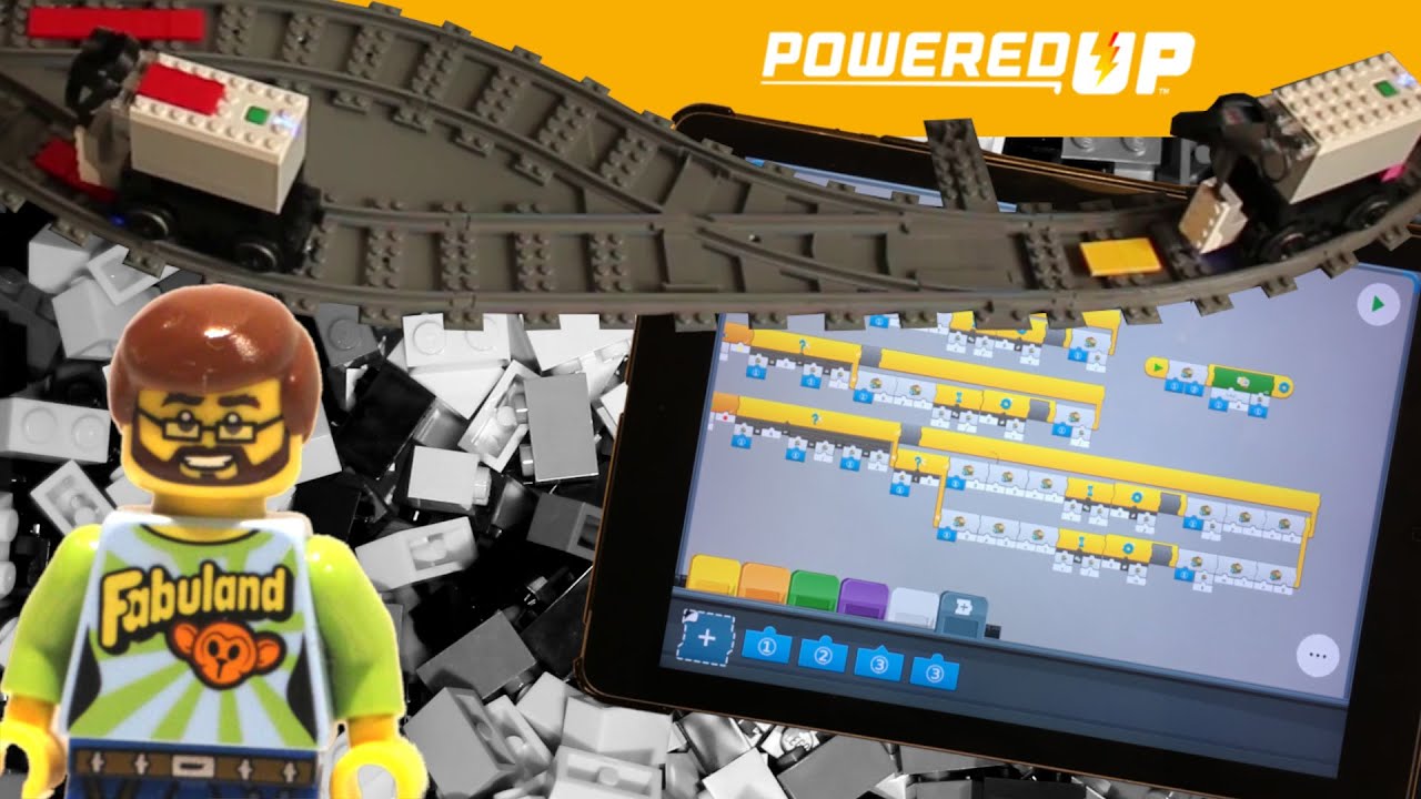 Lego Powered Up Automatic Train Control [Tutorial]