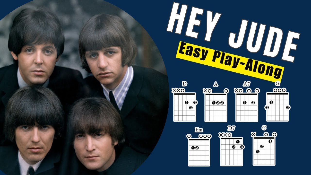Hey Jude Play Along With Chords Lyrics & Timing