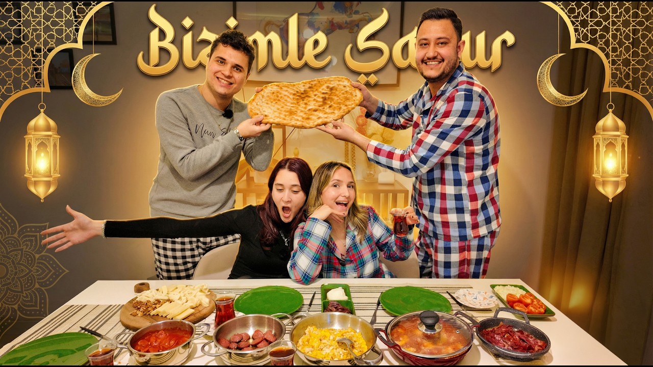 BİZİMLE SAHUR YAPIN